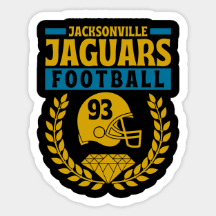 Jacksonville Jaguars 1993 American Football Sticker